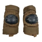 BPE US army elleboogbeschermers met zwarte kap, Coyote tan