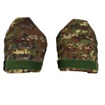 Italiaanse NC4 ballistische bovenarm protectors met inserts, Paar (links-rechts), Vegetato camo