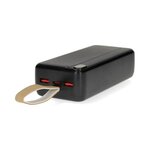 Nedis Draagbare Powerbank PD3.0 20W, 30.000 mAh, zwart