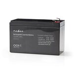Nedis wiederaufladbare Bleibatterie 12V 9000 mAh