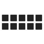 M-Tac kit de fixations pour panneaux velcro (10 pièces), noir
