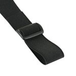 M-Tac L7 elastic suspenders for combat and winter trousers, black