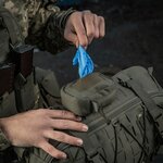 M-Tac dispensertas voor medische handschoenen Molle, Ranger groen