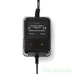 Nedis smart battery charger, 2/6/12V DC 0.6A