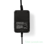 Nedis smart battery charger, 2/6/12V DC 0.6A