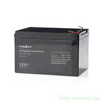 Nedis wiederaufladbare Bleibatterie 12V 12000 mAh