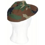 TR Wintermütze, Rip Stop, Fleecefutter, Woodland camo