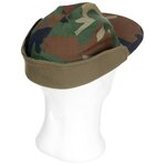 TR Wintermütze, Rip Stop, Fleecefutter, Woodland camo