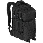 MFH US-Rucksack Molle 30L, Assault I, schwarz