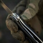 M-Tac couteau de poche type 11 EDC 8CR14, noir