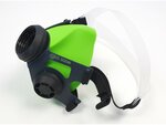 BLS SGE-46 half face mask with 40MM RD40 EN148-1 screw thread