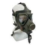 Dräger M65A2 Full Face Mask / Gas Mask with MP4 Bag, EN-148 RD40, OD green