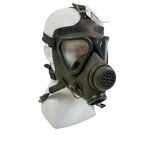 Dräger M65A2 Volgelaatsmasker / Gasmasker met MP4 Tas, EN-148 RD40, legergroen