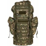 MFH Bundeswehr Molle Combat backpack, 65l, aluminum frame, MTP operation-camo