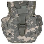 Cantine US 1QT vert olive avec Molle II canteen / general purpose pouch, UCP AT-digital