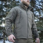 M-Tac Delta 3 softshell jacket with modular fleece liner, Ranger green