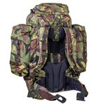 ARWY Alpine Sting landmacht veldrugzak 80L met zijtassen en Daypack dragers, DPM camo