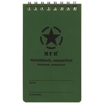 MFH all weather notitieblok klein 13 x 8 cm