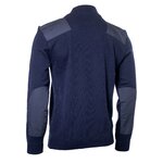 KL marine commando trui wol/acryl met col, marineblauw