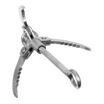 MFH collapsible anchor stainless steel with 15 m polyester rope