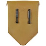 MFH Bundeswehr Folding shovel / field shovel 3-part large with cover, coyote tan