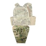 M-Tac tablier de protection avant inférieur pour inserts balistiques, Multicam