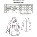 AB Softshell jacket MIG 4 ECW Level 7, windproof and water-repellent, RAL 7013