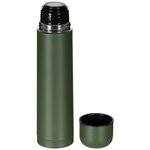 Fox outdoor Vakuum-Thermoskanne, 1 l, oliv