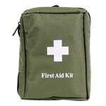 Mil-tec First Aid medic bag Molle 48-piece assortment, OD Green