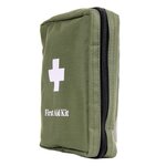 Mil-tec First Aid medic bag Molle 48-piece assortment, OD Green