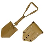 MFH Bundeswehr Pioniersschep / veldschep 3-delig groot met tas, coyote tan