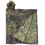 MFH Poncho, Rip Stop, Flecktarn, 144 x 223 cm
