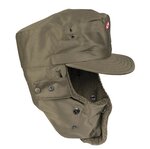 Bonnet d'hiver Bundesheer autrichien doublé, vert olive