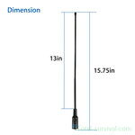 Nagoya NA-771 flexibele antenne, SMA-F, 144/430 MHz