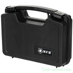 MFH Pistol case compact, plastique, verrouillable, noir