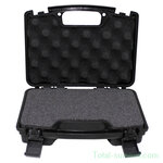 MFH Pistol case compact, plastique, verrouillable, noir