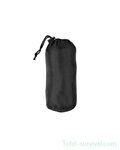 Mil-tec Poncho, Rip Stop, noir, PE 260 grammes, 141 x 207 cm