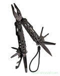 Mil-tec Clamppack Multitool groß mit Tasche, schwarz