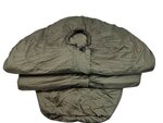 Niederländische Armee Mumienschlafsack 2-Lagen-Füllung, 3 Jahreszeiten, modular, oliv grün