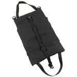 Sac utilitaire MFH Bushcraft enroulable, 5 compartiments, noir