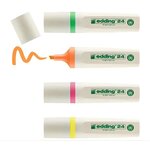 Edding Ecoline 24 Surligneur set marqueurs 2,5 mm 4 couleurs