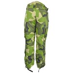 Surpantalon thermique de l'armée suédoise avec bretelles Ale-Tex, M90 camo