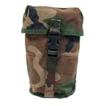 Pochette utilitaire modulaire Molle de l'armée néerlandaise pour cantines, Forest camo