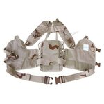 Niederländische Armee Lastweste mit Gürtel, DCU desert camo