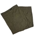 Écharpe à col roulé de l'armée britannique, 100 % laine, vert olive