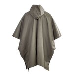 AB poncho de pluie à capuche, IRR, RAL7013 vert olive