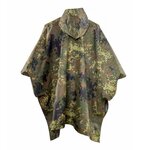 AB poncho de pluie à capuche, IRR, Flecktarn