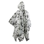 AB poncho de pluie à capuche, IRR, M05 Snow camo