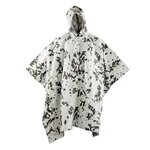 AB poncho de pluie à capuche, IRR, M05 Snow camo