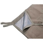 AB Bâche Bundeswehr / Basha (IRR), TPU 3 couches, vert olive RAL7013, boucles de fixation, 155 x 275 cm